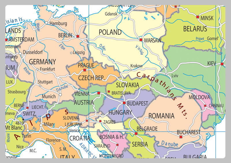Europe Political Map– I Love Maps