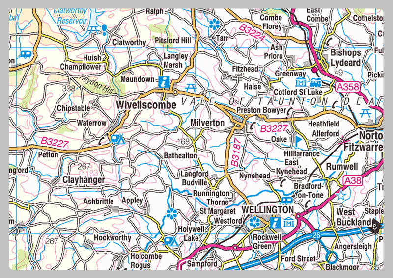 Exmoor National Park Map