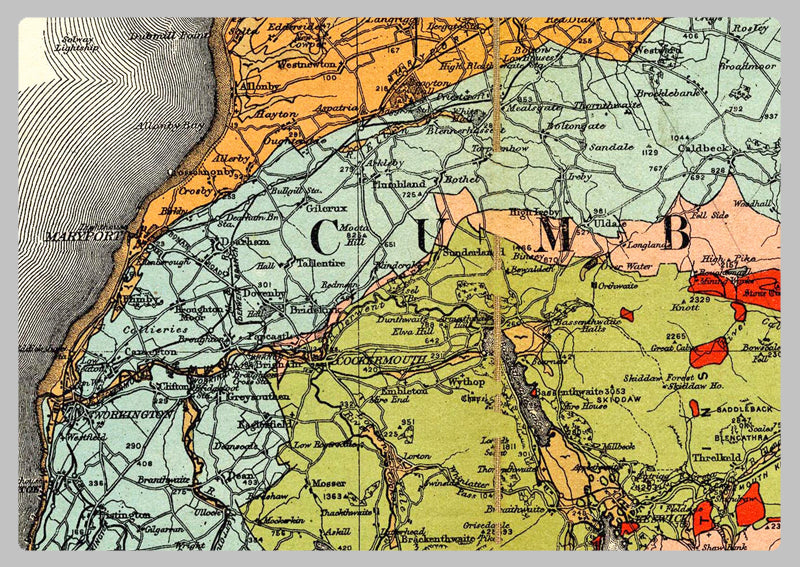 Geological Map of The Lake District