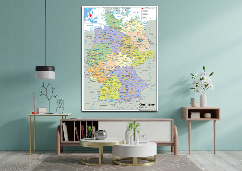 Germany Political Map