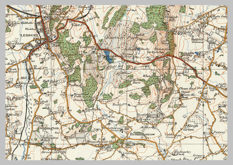 Forest Os Map 1920 Collection - Gloucester & Forest of Dean Ordnance Survey Map– I ...