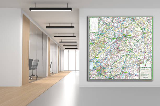 Gloucestershire County Map