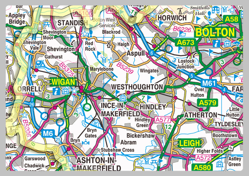 Greater Manchester Map