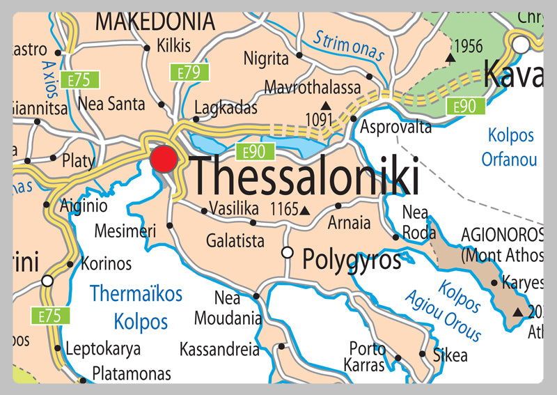 Greece Political Map