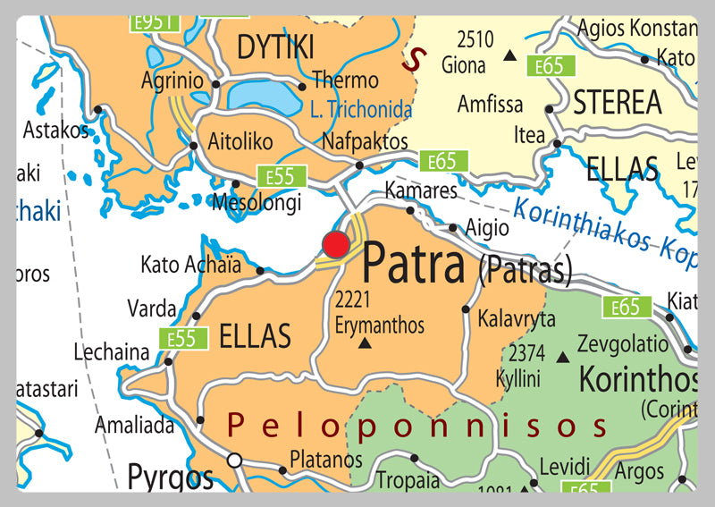 Greece Political Map