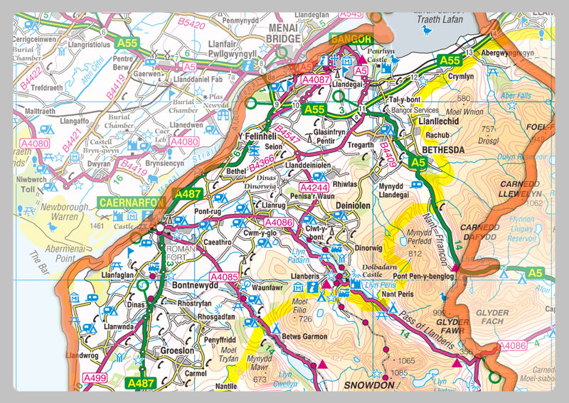 Gwynedd County Map