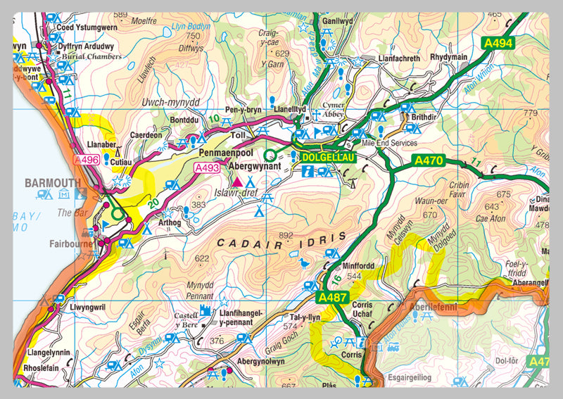 Gwynedd County Map