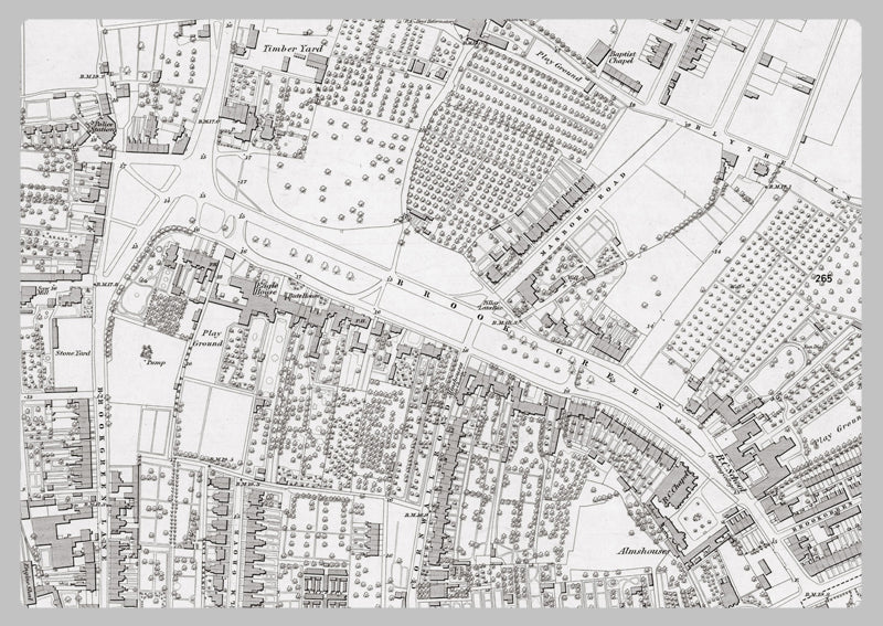London 1872 Ordnance Survey Map - Sheet XLI - Hammersmith– I Love Maps