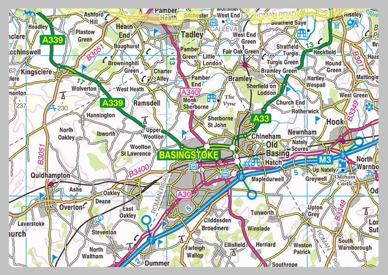 Hampshire County Map