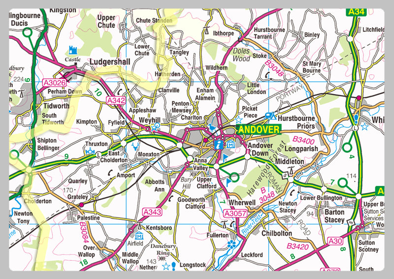 Hampshire County Map