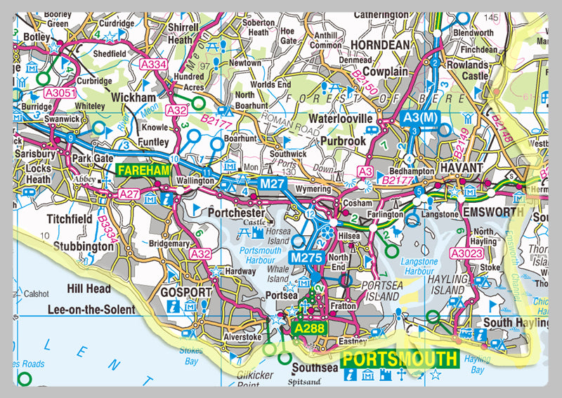 Hampshire County Map