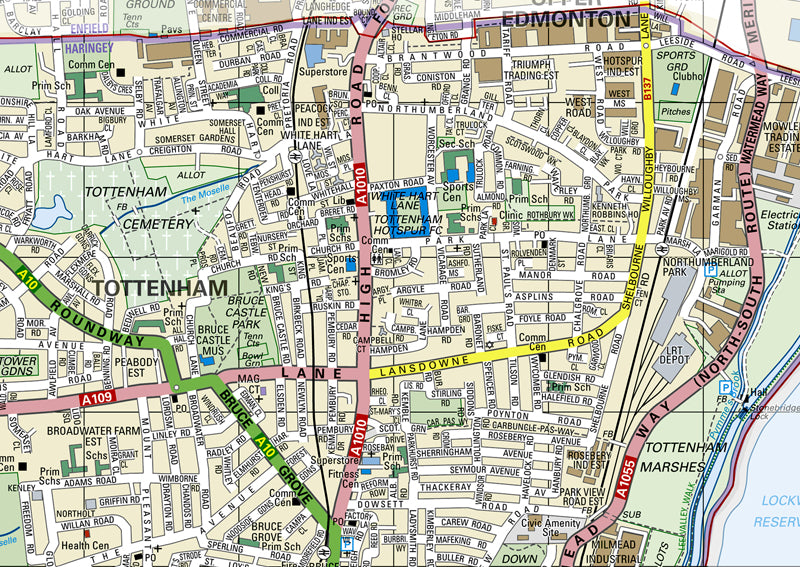 Haringey London Borough Map