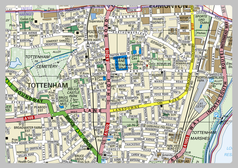 Haringey London Borough Map