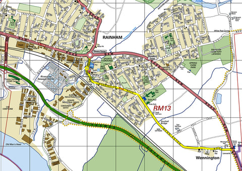 Havering London Borough Map | I Love Maps