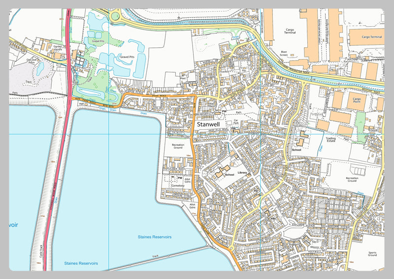 Heathrow Airport Street Map