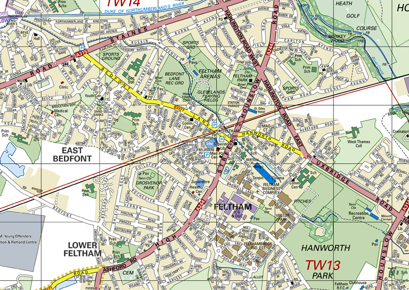Hounslow London Borough Map I Love Maps