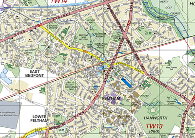 Hounslow Postcode Hounslow London Borough Map– I Love Maps