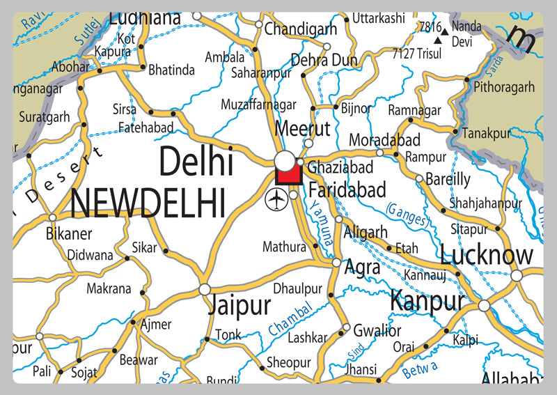 India Road Map– I Love Maps