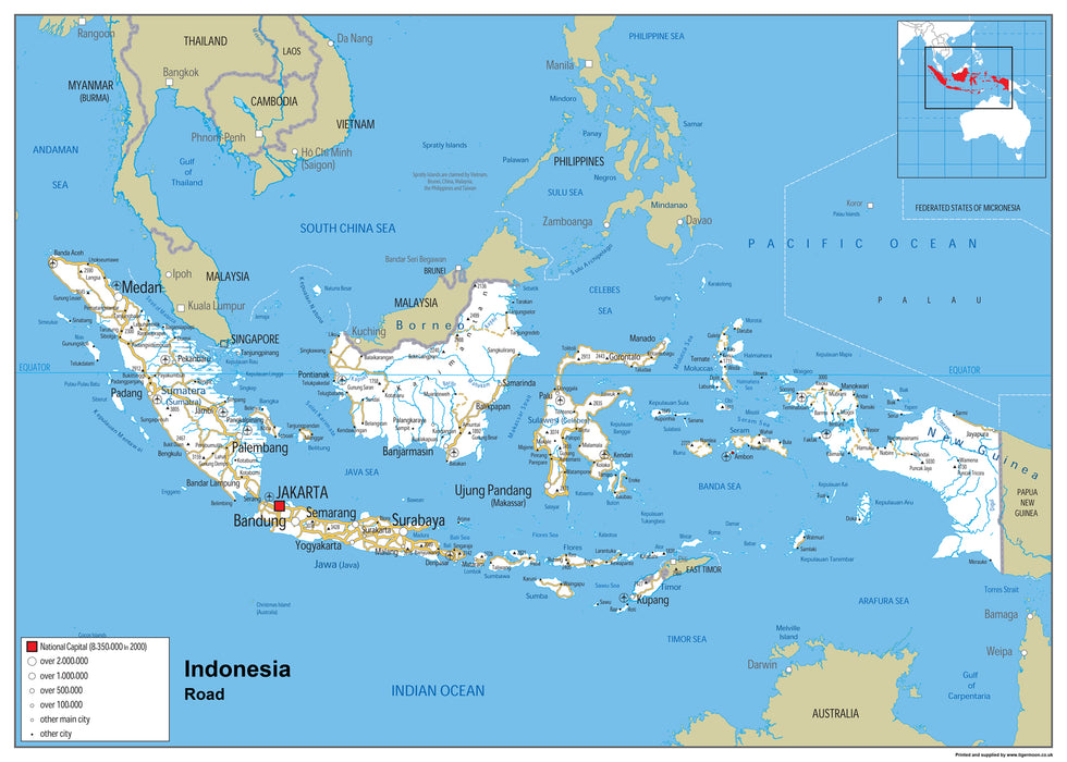Indonesia Road Map