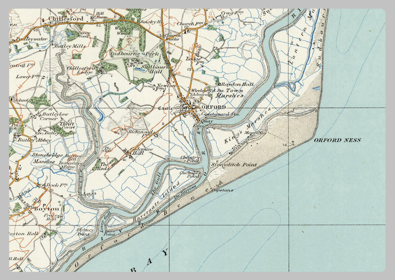 1920 Collection - Ipswich Ordnance Survey Map