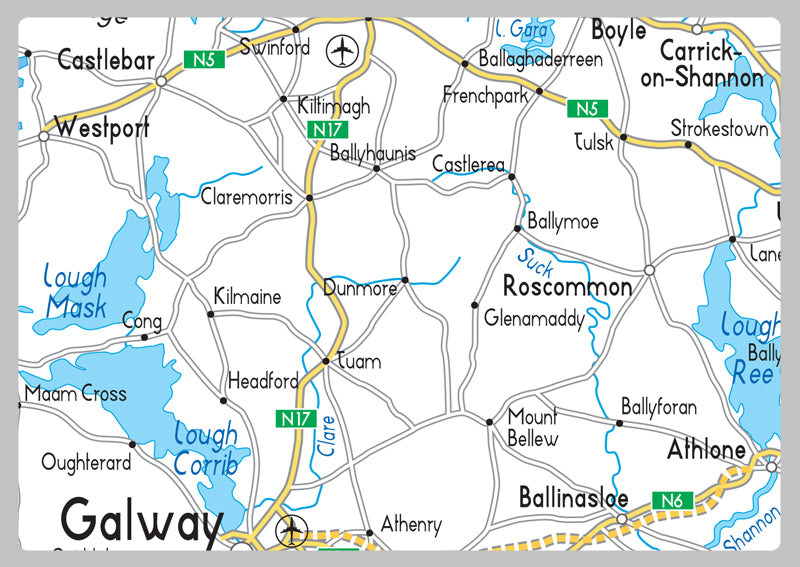 Ireland Road Map