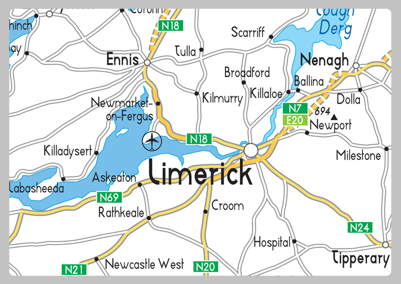 Ireland Road Map