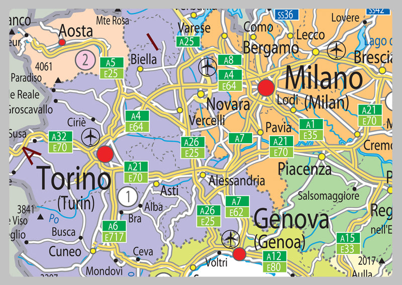 Italy Political Map
