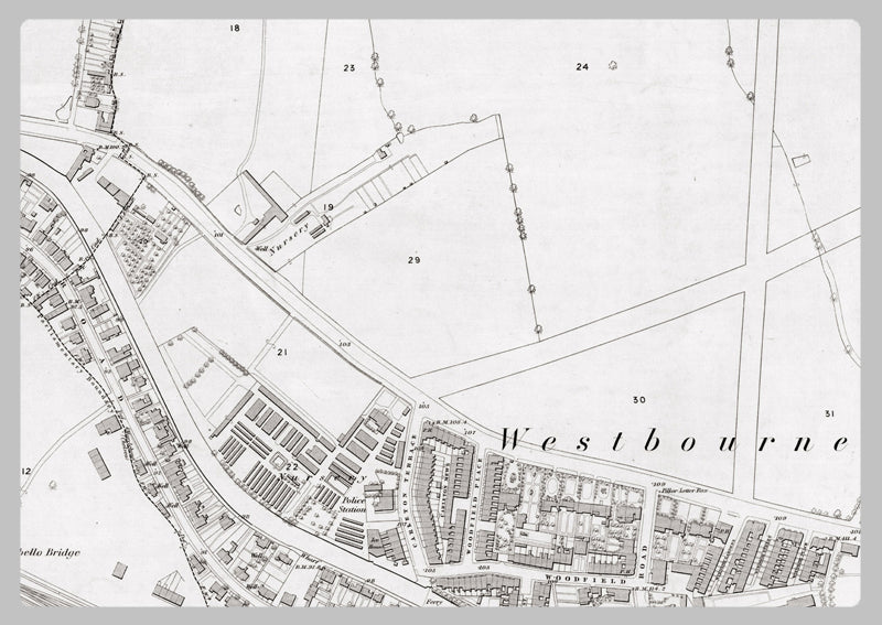 London 1872 Ordnance Survey Map - Sheet XXIII - Kensal Green