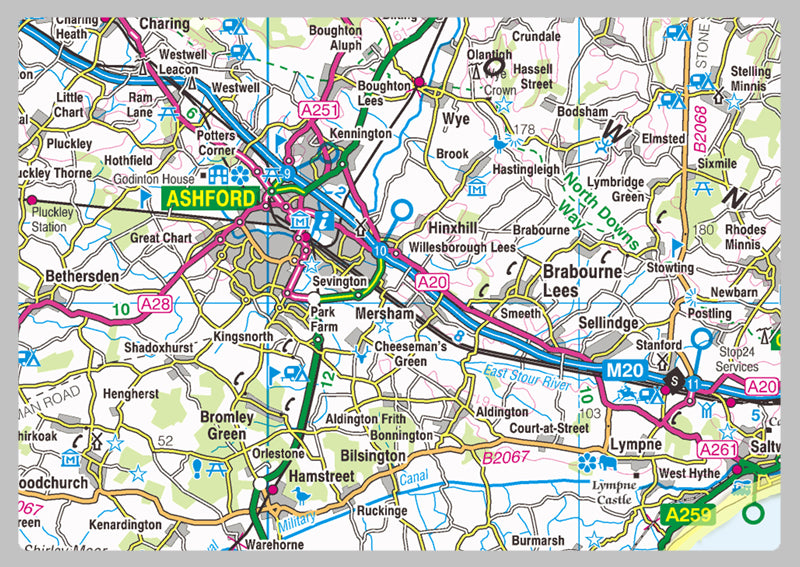 Kent County Map– I Love Maps