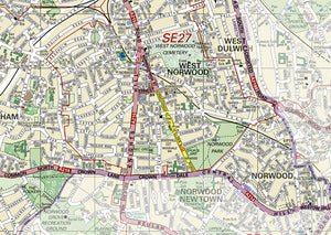 Lambeth London Borough Map– I Love Maps