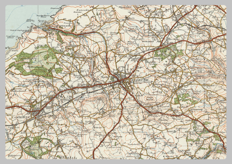 1920 Collection - Land's End & Lizard Ordnance Survey Map