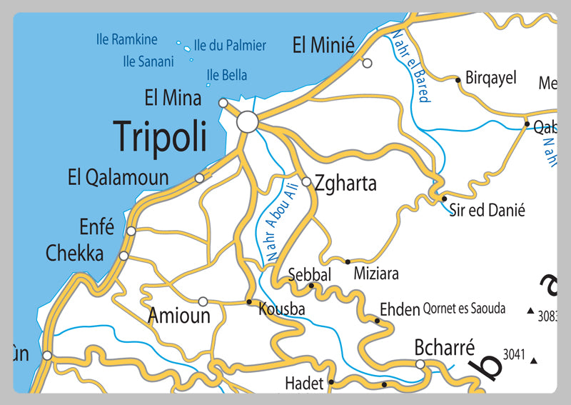 Lebanon Road Map
