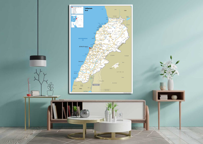 Lebanon Road Map