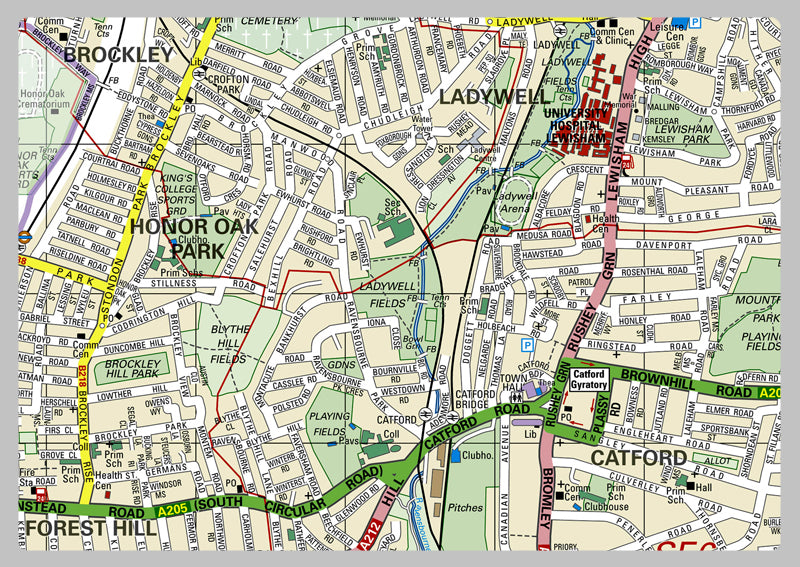 Lewisham London Borough Map