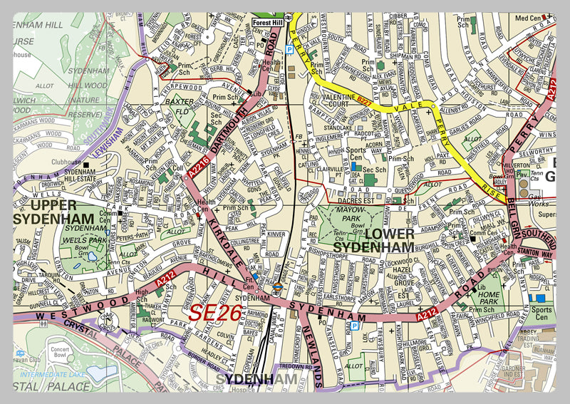 Lewisham London Borough Map