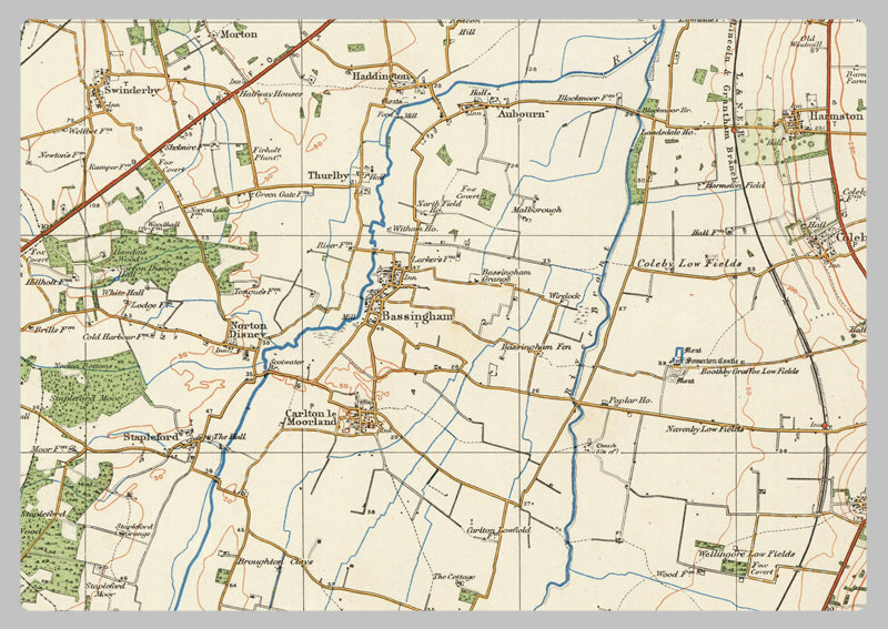 1920 Collection - Lincoln Ordnance Survey Map
