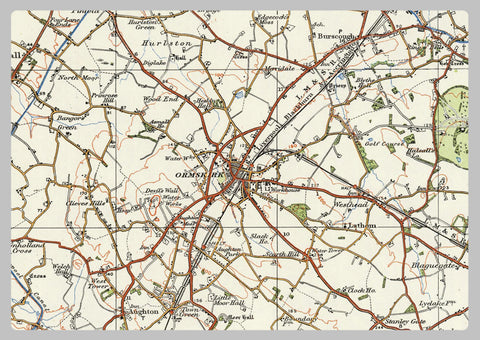 1920 Collection - Liverpool & Birkenhead Ordnance Survey Map | I Love Maps