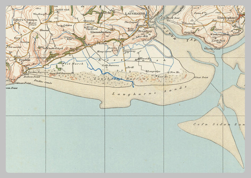 1920 Collection - Llanelly Ordnance Survey Map