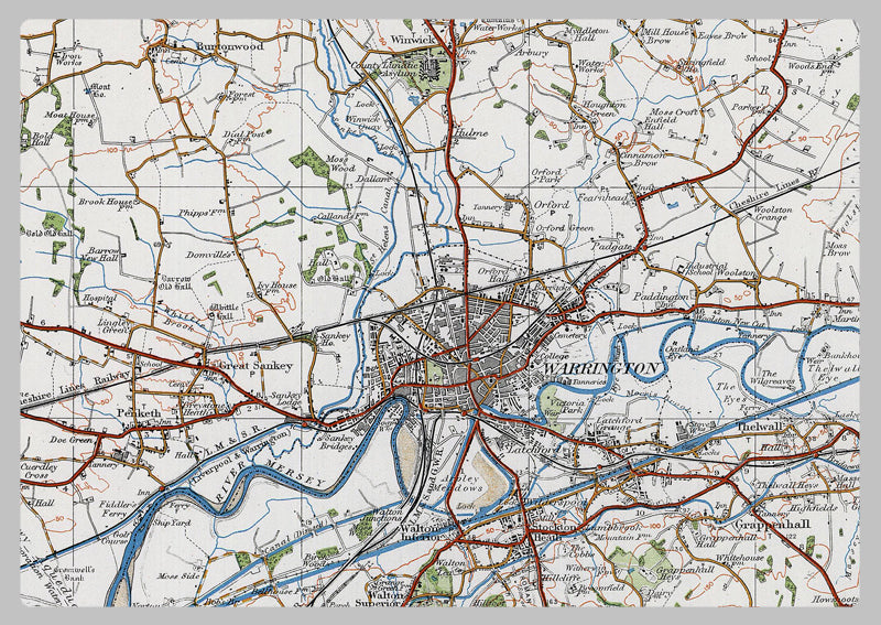 1920 Collection - Manchester Ordnance Survey Map