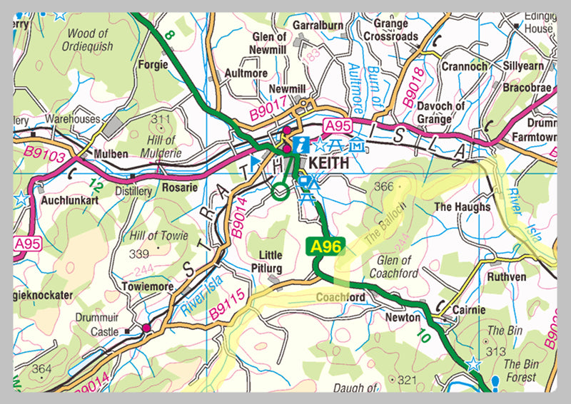 Moray County Map