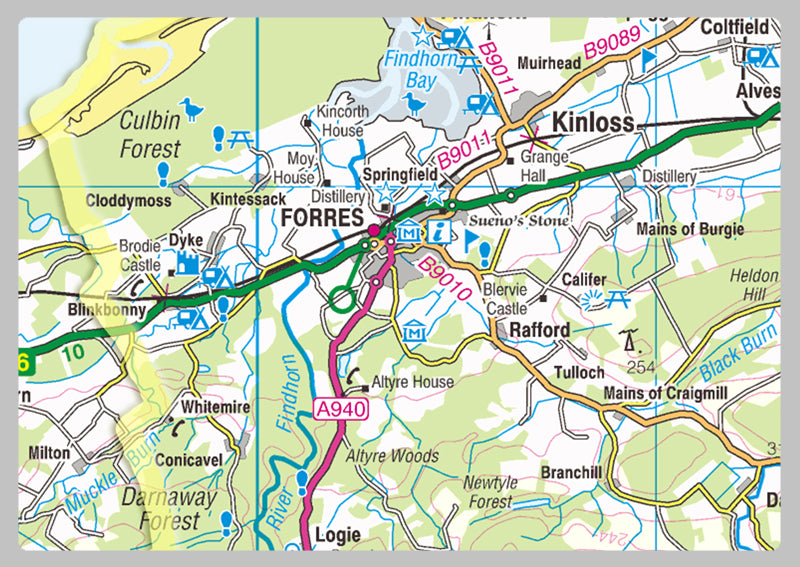 Moray County Map