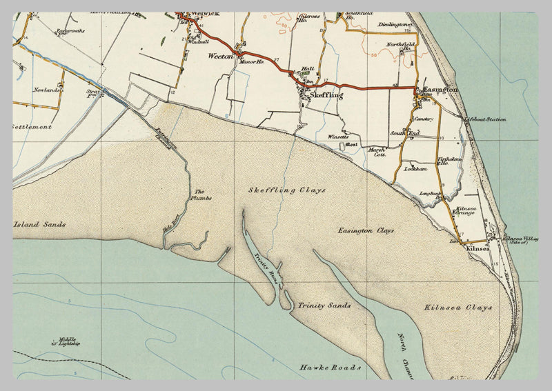 1920 Collection - Mouth of the Humber Ordnance Survey Map