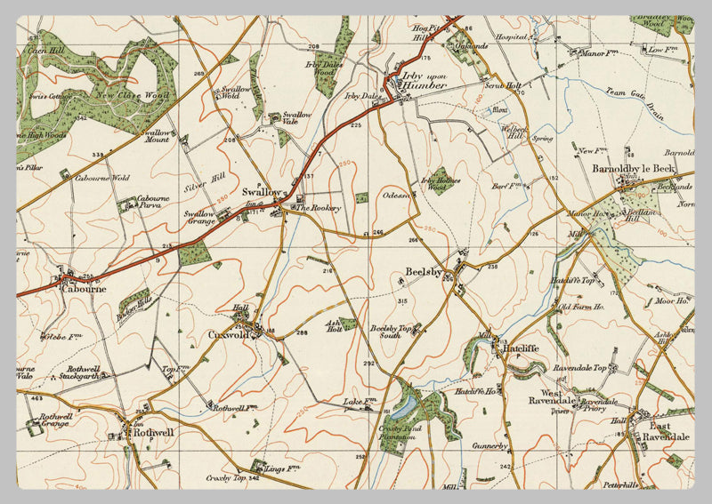 1920 Collection - Mouth of the Humber Ordnance Survey Map