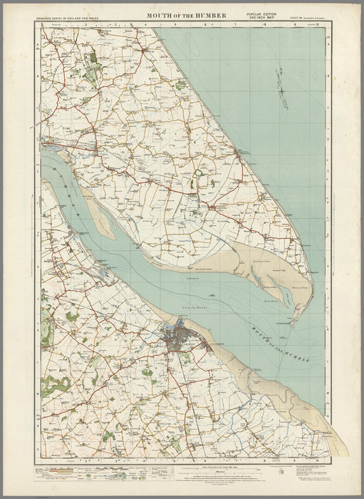 1920 Collection - Mouth of the Humber Ordnance Survey Map