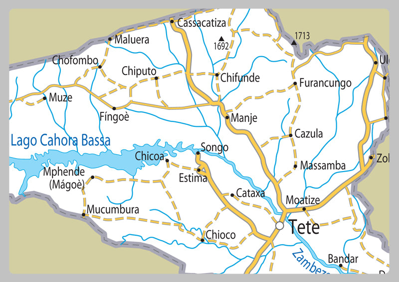 Mozambique Road Map