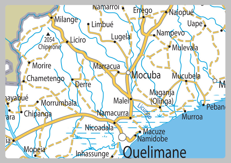 Mozambique Road Map