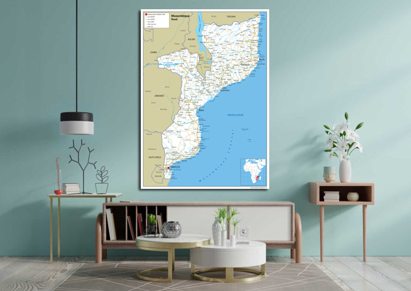 Mozambique Road Map