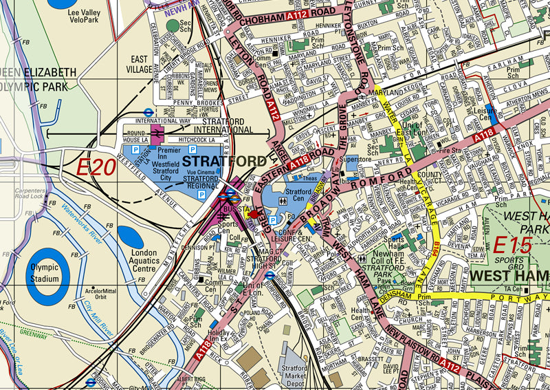 Newham London Borough Map– I Love Maps