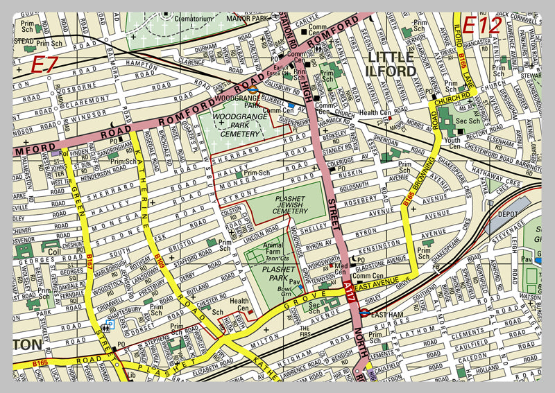 Newham London Borough Map