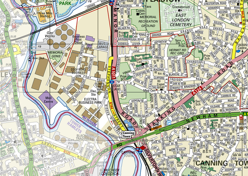 Newham London Borough Map– I Love Maps